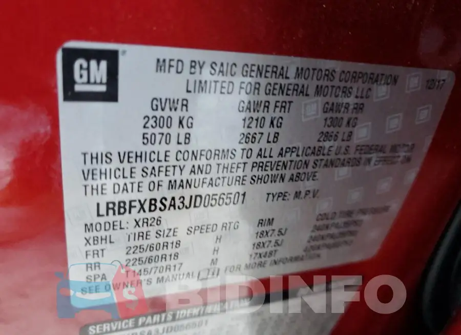 LRBFXBSA3JD056501 Photo# 12