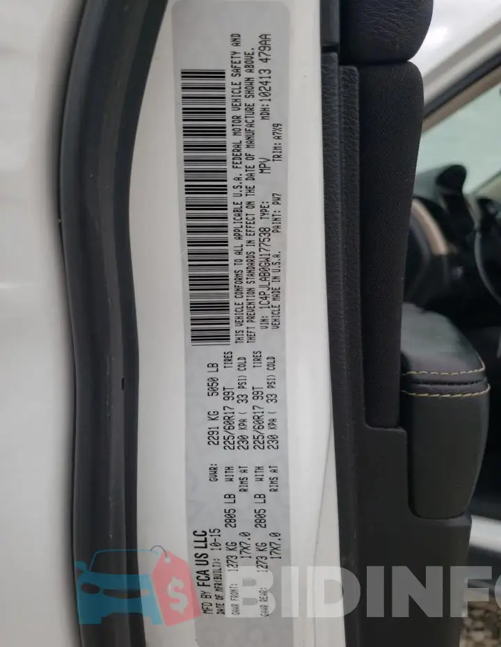 1C4PJLAB0GW177538 Photo# 13