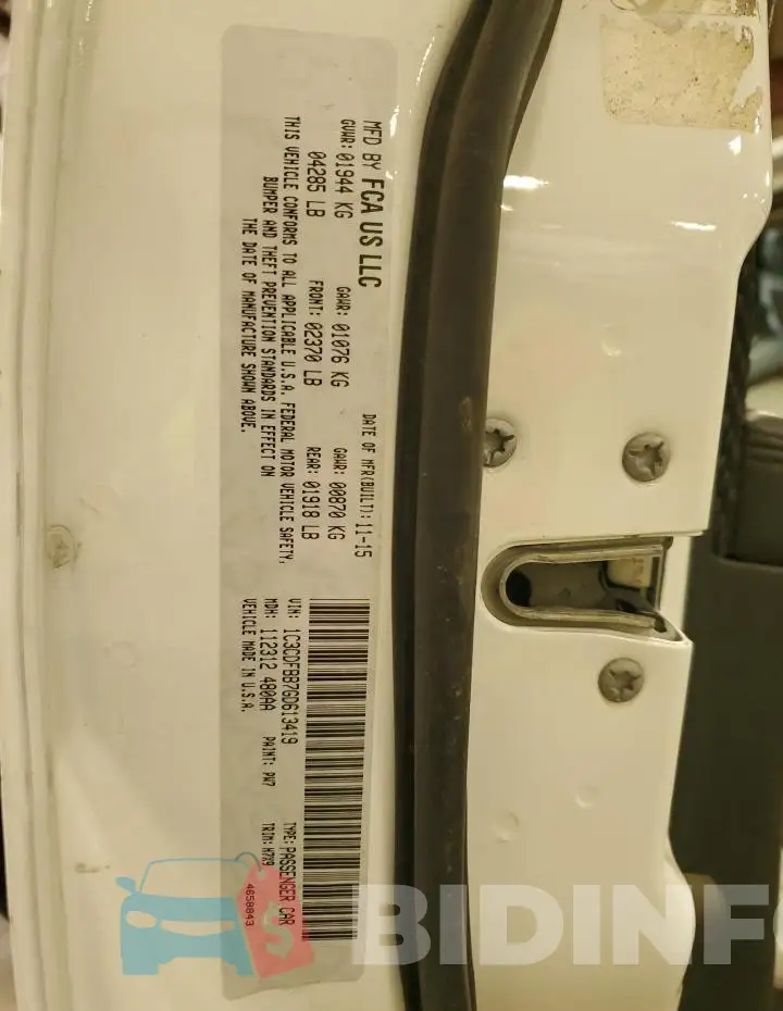 1C3CDFBB7GD613419 Photo# 12