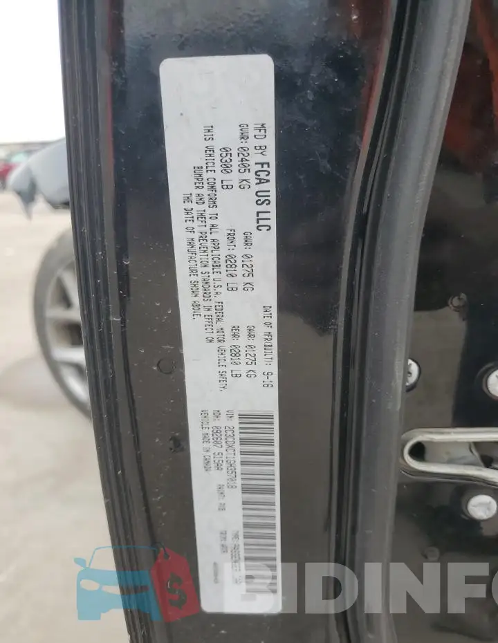2C3CDXCT1GH357018 Photo# 13