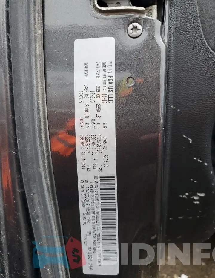 2C4RDGEG9JR140548 Photo# 14