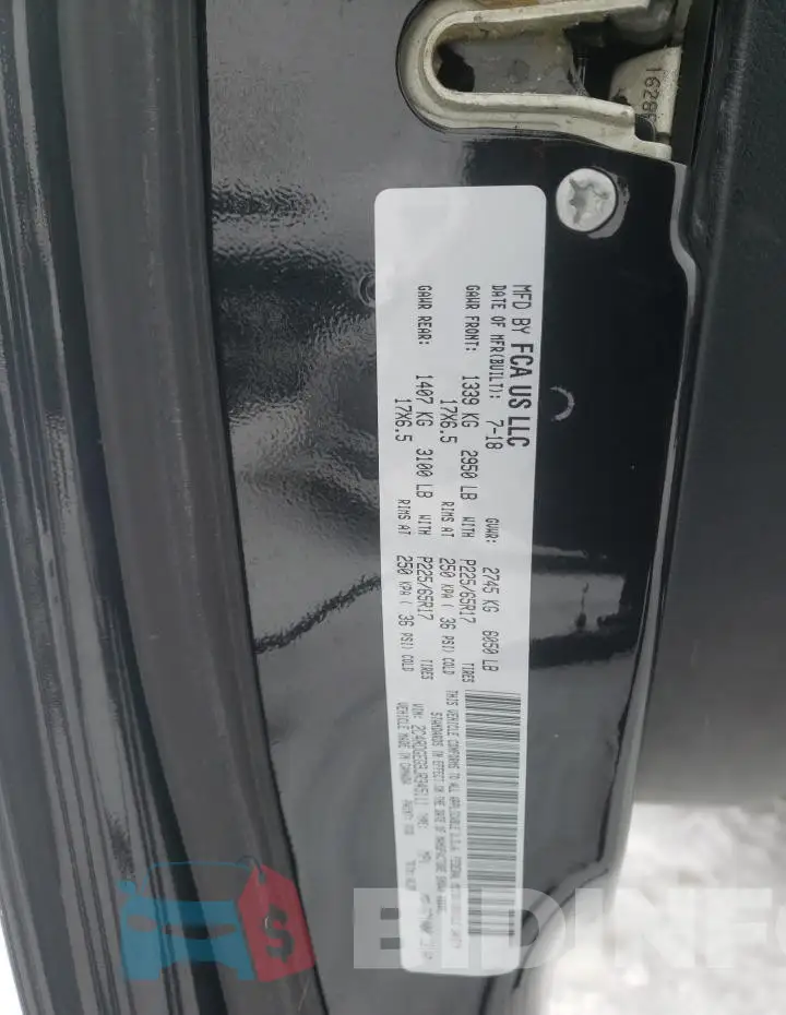 2C4RDGEG9JR345111 Photo# 13