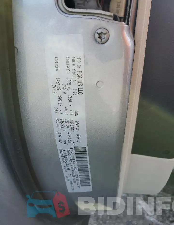 2C4RC1DG8LR156616 Photo# 13