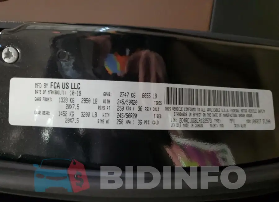 2C4RC1GG6LR122573 Photo# 14