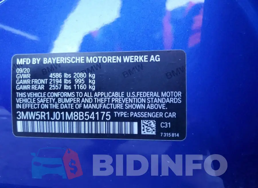 3MW5R1J01M8B54175 Photo# 12