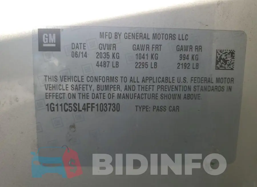 1G11C5SL4FF103730 Photo# 12