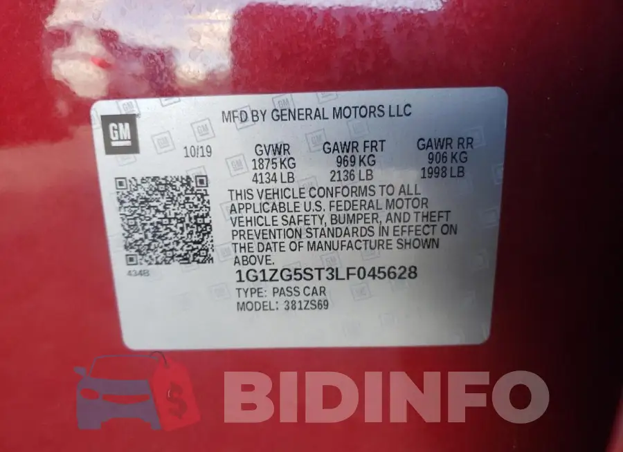 1G1ZG5ST3LF045628 Photo# 12