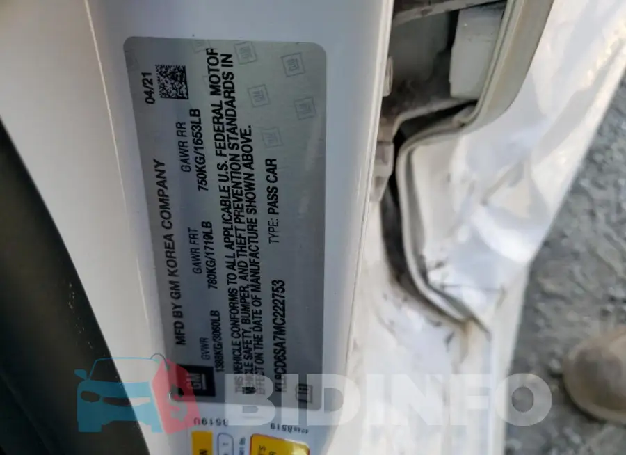 KL8CD6SA7MC222753 Photo# 12