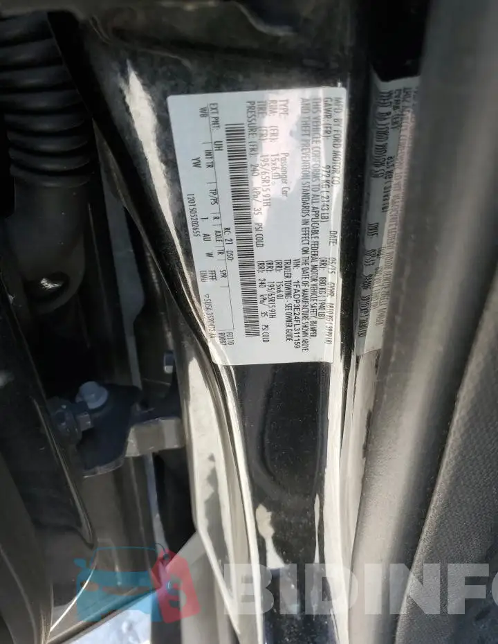 1FADP3E24FL311159 Photo# 12