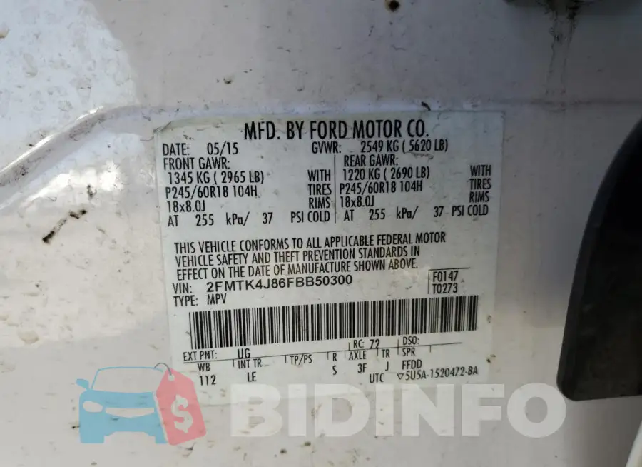 2FMTK4J86FBB50300 Photo# 13