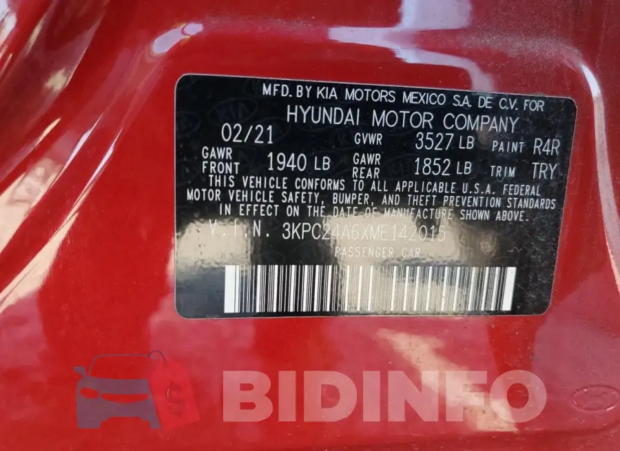 3KPC24A6XME142015 Photo# 12