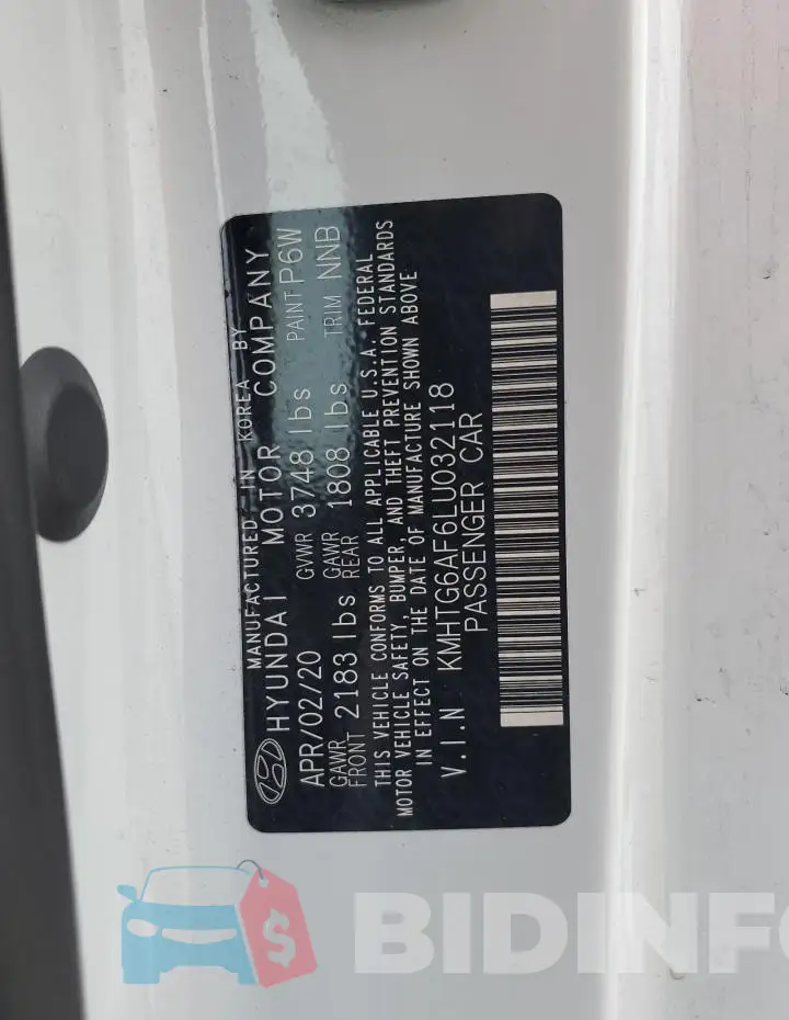 KMHTG6AF6LU032118 Photo# 12