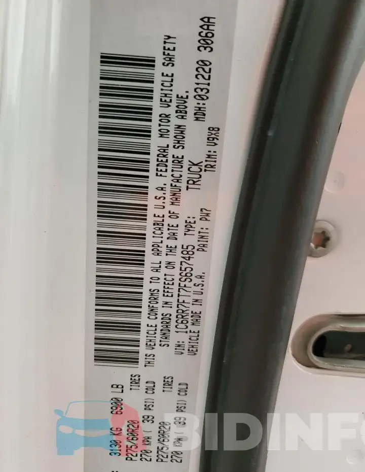 1C6RR7FT7FS657485 Photo# 13