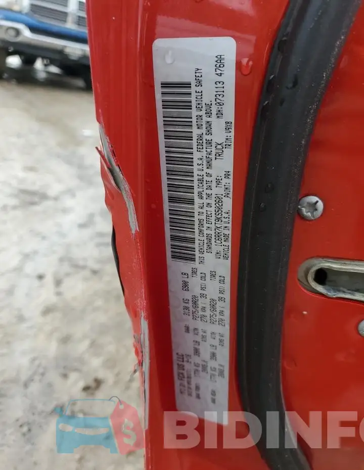 1C6RR7KT9KS502601 Photo# 12