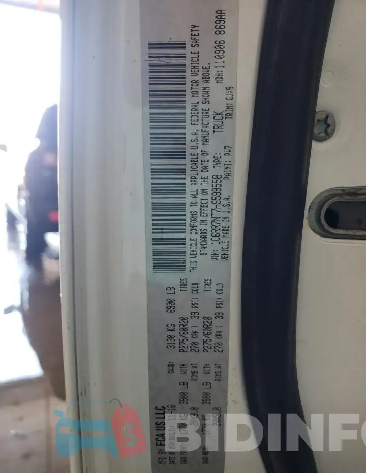 1C6RR7NT7HS599558 Photo# 12