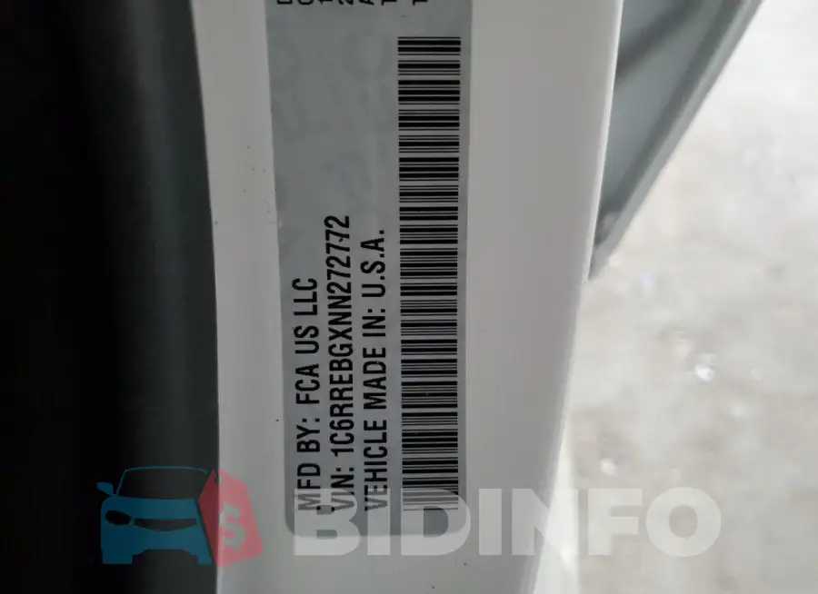 1C6RREBGXNN272772 Photo# 12