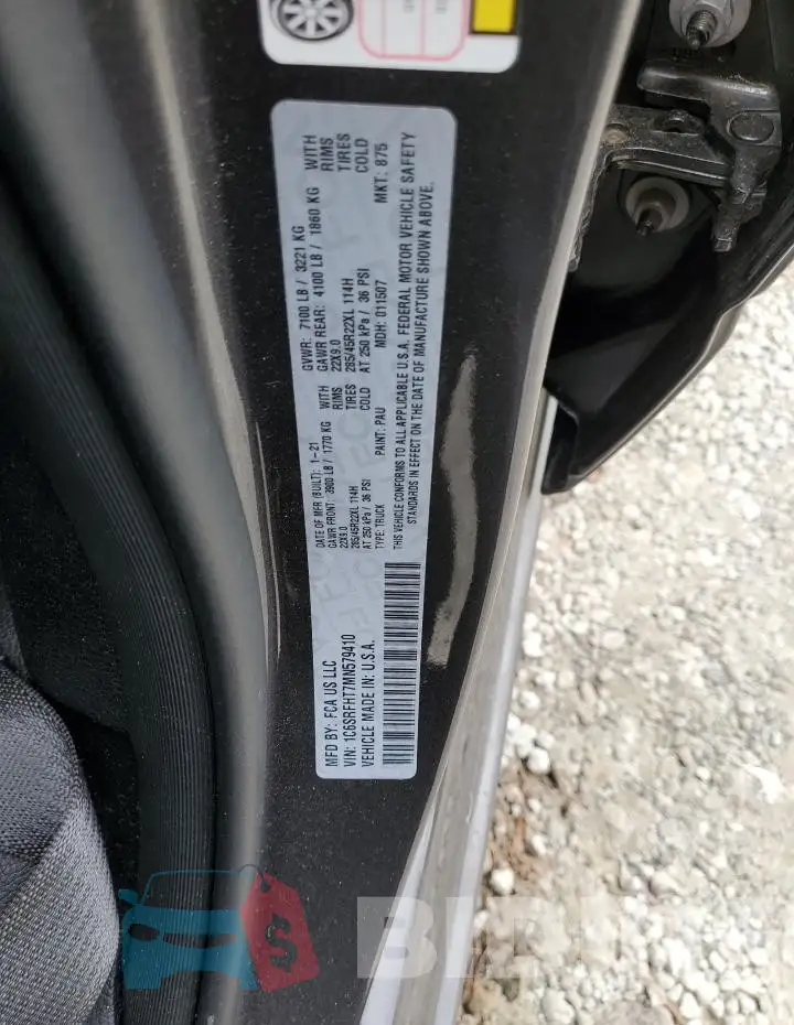 1C6SRFHT7MN579410 Photo# 13