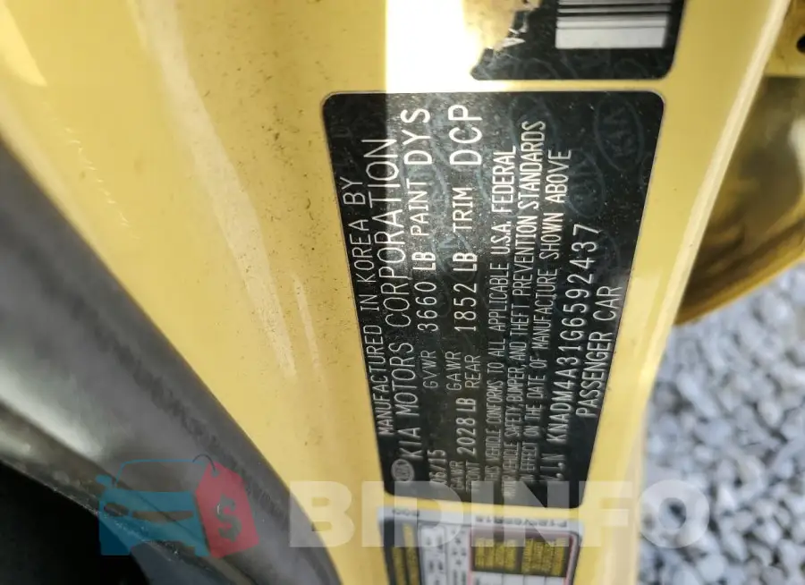 KNADM4A31G6592437 Photo# 12