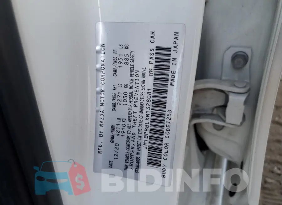 JM1BPBBLXM1328081 Photo# 12