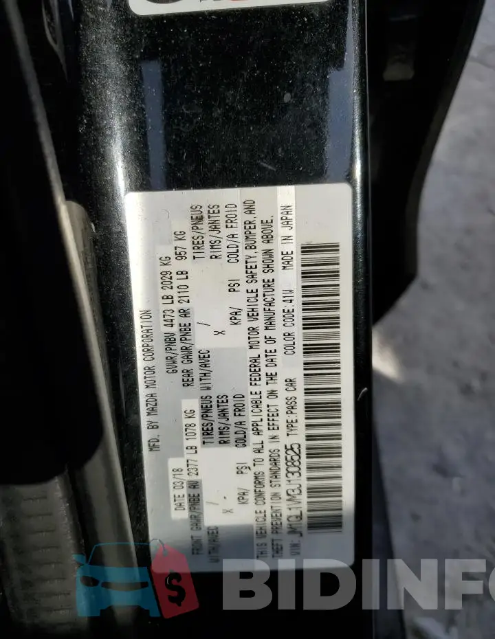 JM1GL1VM3J1308525 Photo# 12