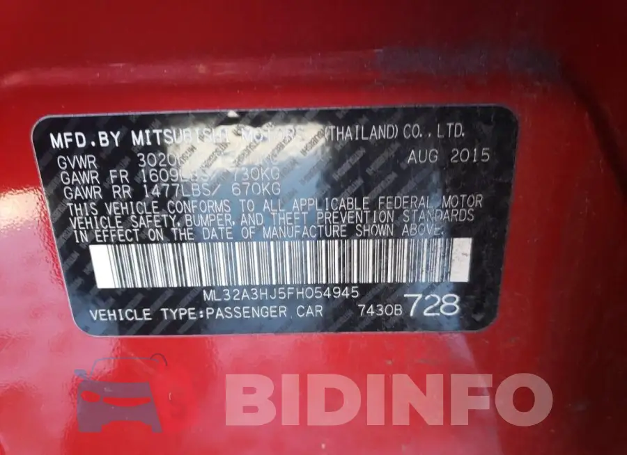 ML32A3HJ5FH054945 Photo# 13