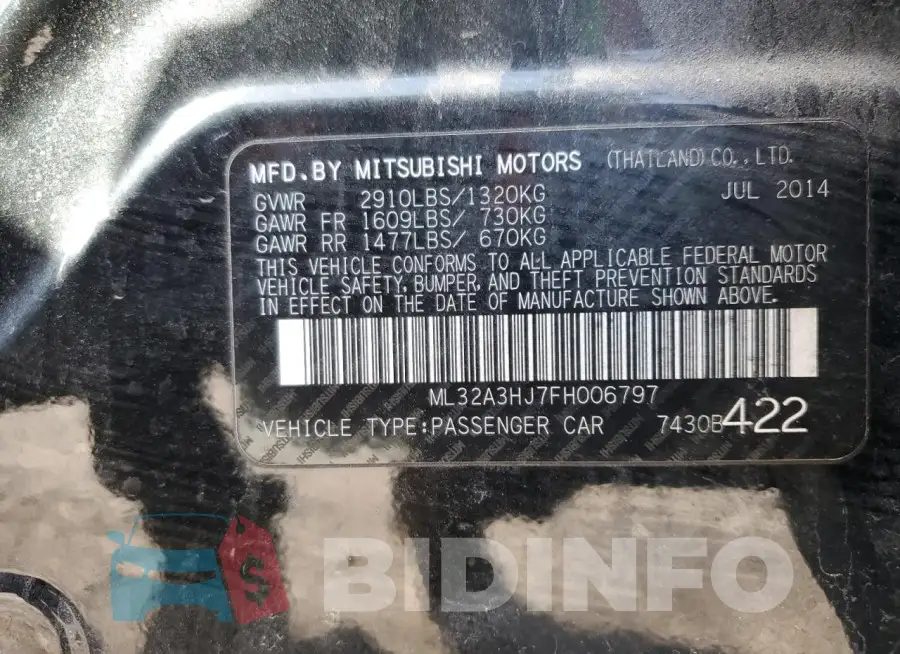 ML32A3HJ7FH006797 Photo# 12