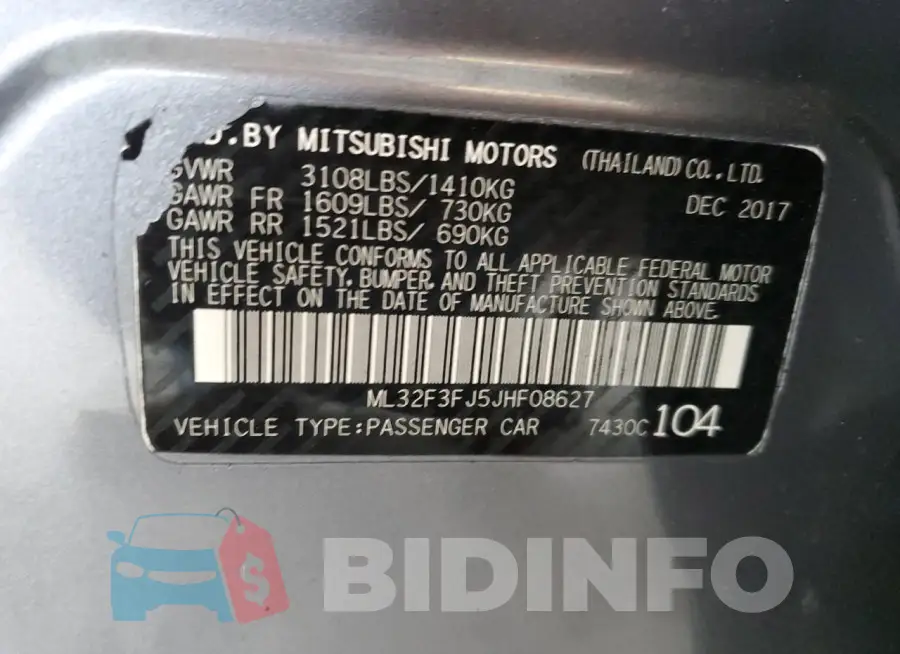 ML32FUFJ6MHF02698 Photo# 12