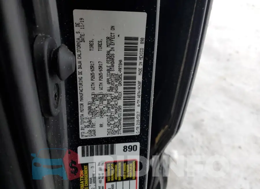 3TMCZ5AN8LM311509 Photo# 12