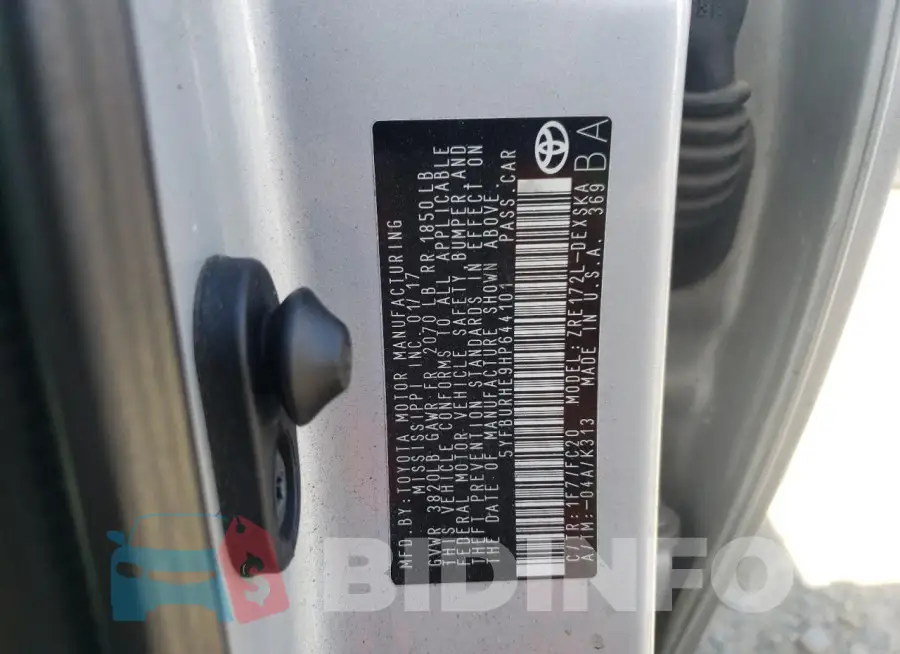 5YFBURHE9HP644101 Photo# 13