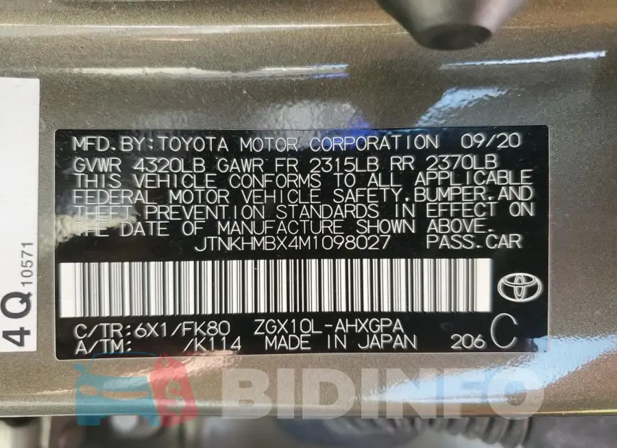 JTNKHMBX4M1098027 Photo# 13