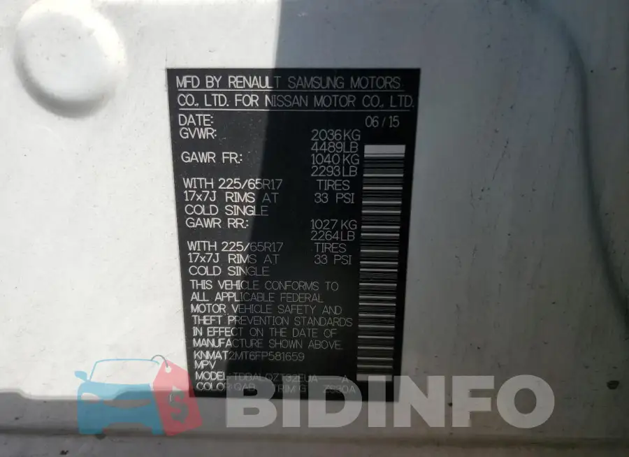 KNMAT2MT6FP581659 Photo# 12