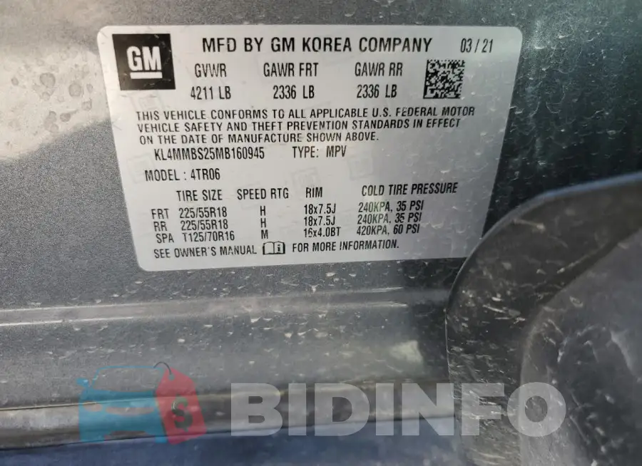 KL4MMBS25MB160945 Photo# 13