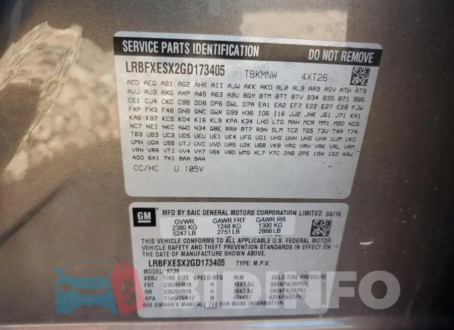 LRBFXESX2GD173405 Photo# 12