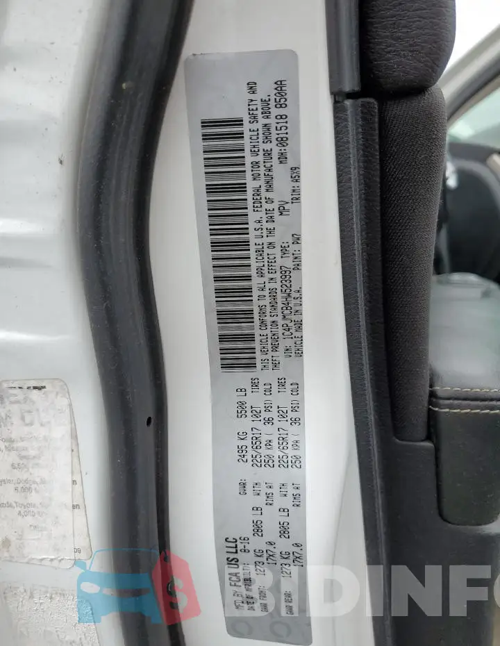 1C4PJMCB4HW523997 Photo# 13