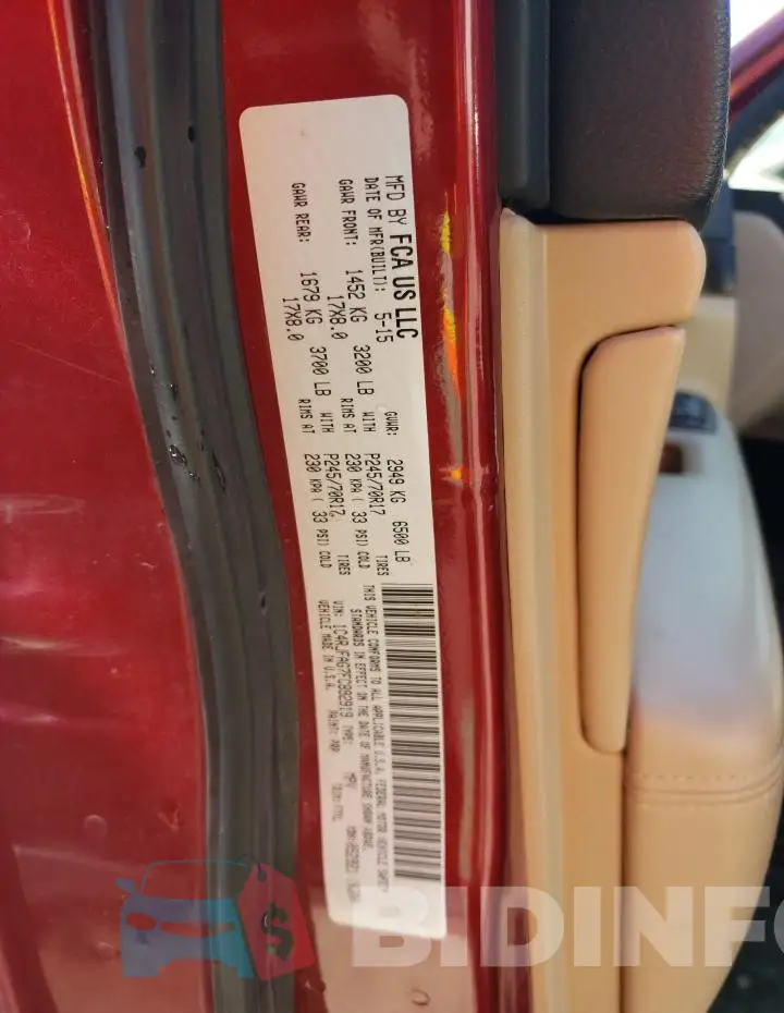 1C4RJFAG7FC892919 Photo# 13