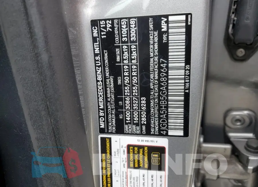 4JGDA5HB5GA689647 Photo# 13