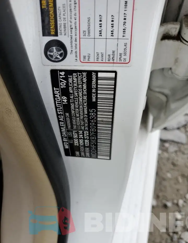 WDDHF5KB7FB096385 Photo# 12