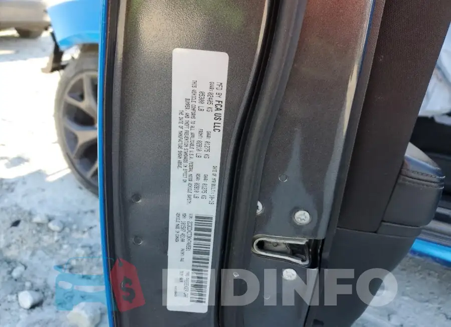 2C3CDXCT3KH740581 Photo# 12