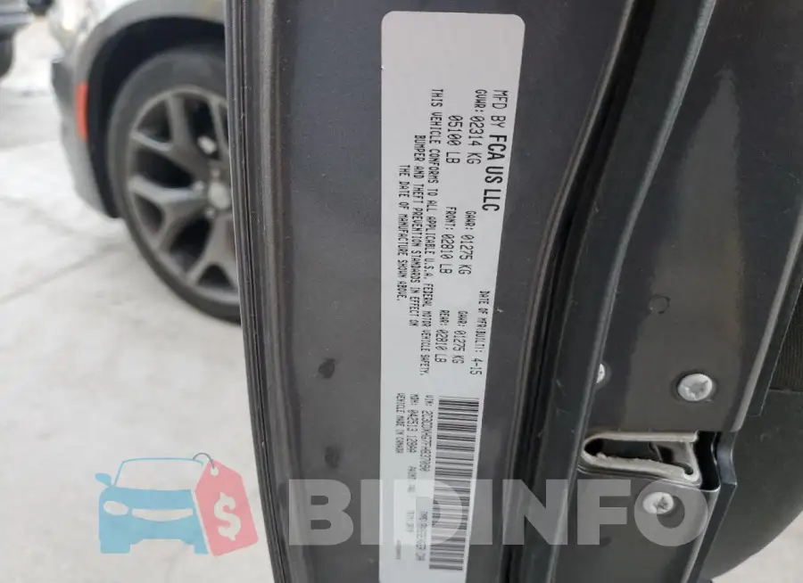 2C3CDXHG7FH837090 Photo# 12