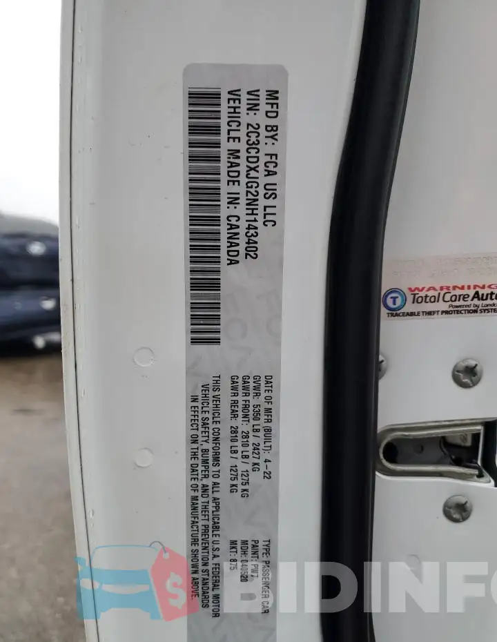 2C3CDXJG2NH143402 Photo# 12