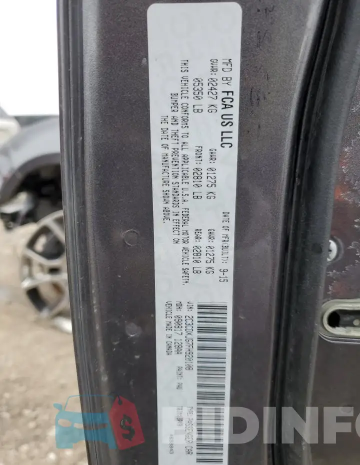 2C3CDXJG7FH920108 Photo# 12