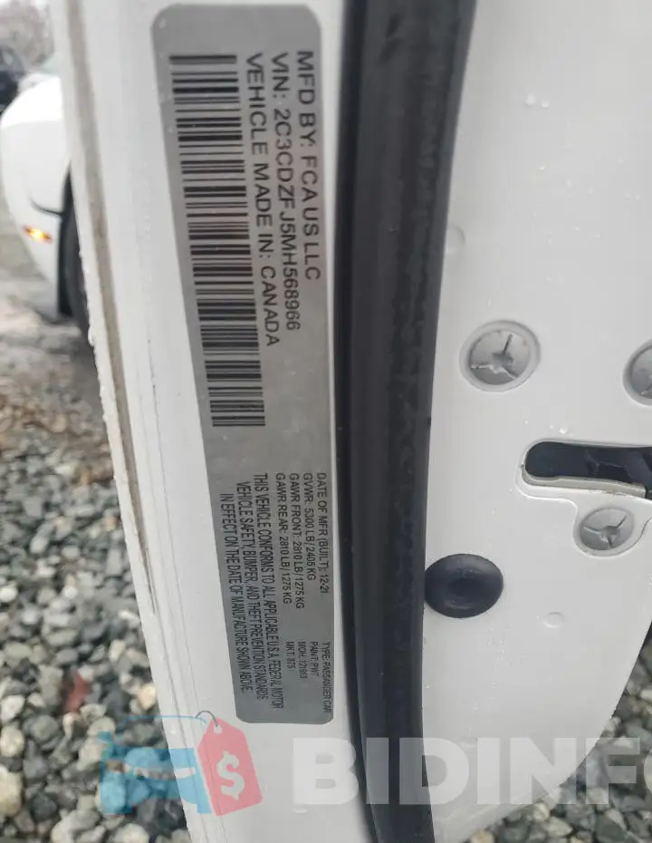 2C3CDZFJ5MH681154 Photo# 12