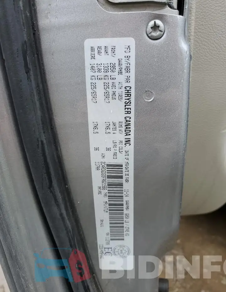 2C4RDGDG5FR621566 Photo# 13