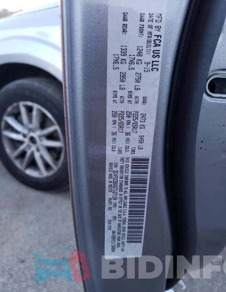 3C4PDCBGXGT127124 Photo# 13