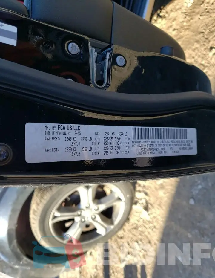 3C4PDDGG8GT140632 Photo# 13