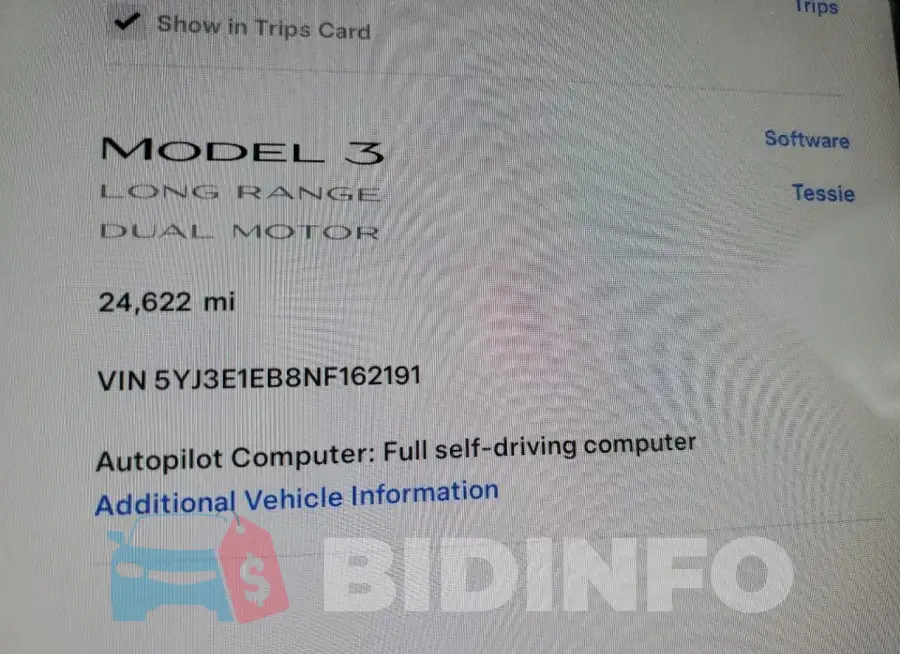 5YJ3E1EB8NF162191 Photo# 9