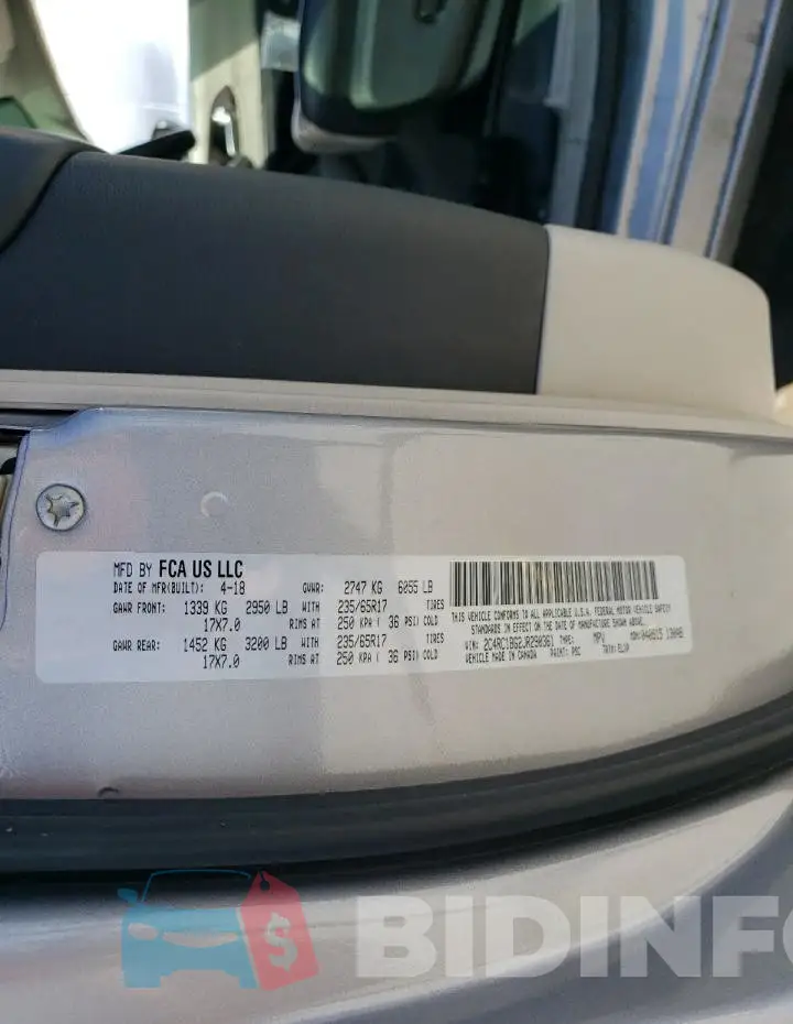 2C4RC1BG2JR290361 Photo# 13