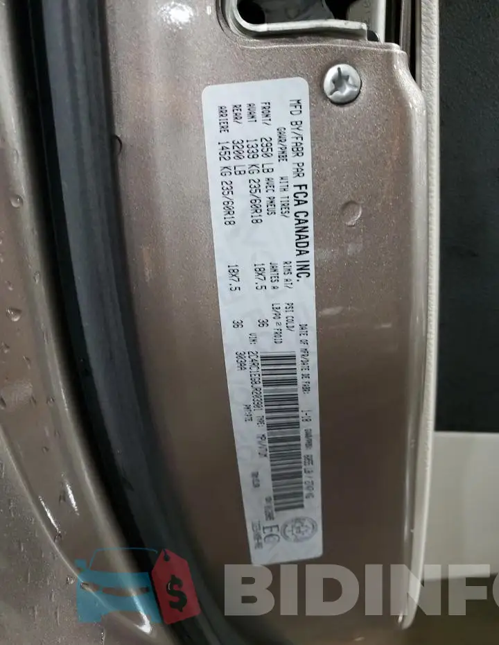 2C4RC1EG8JR203901 Photo# 14