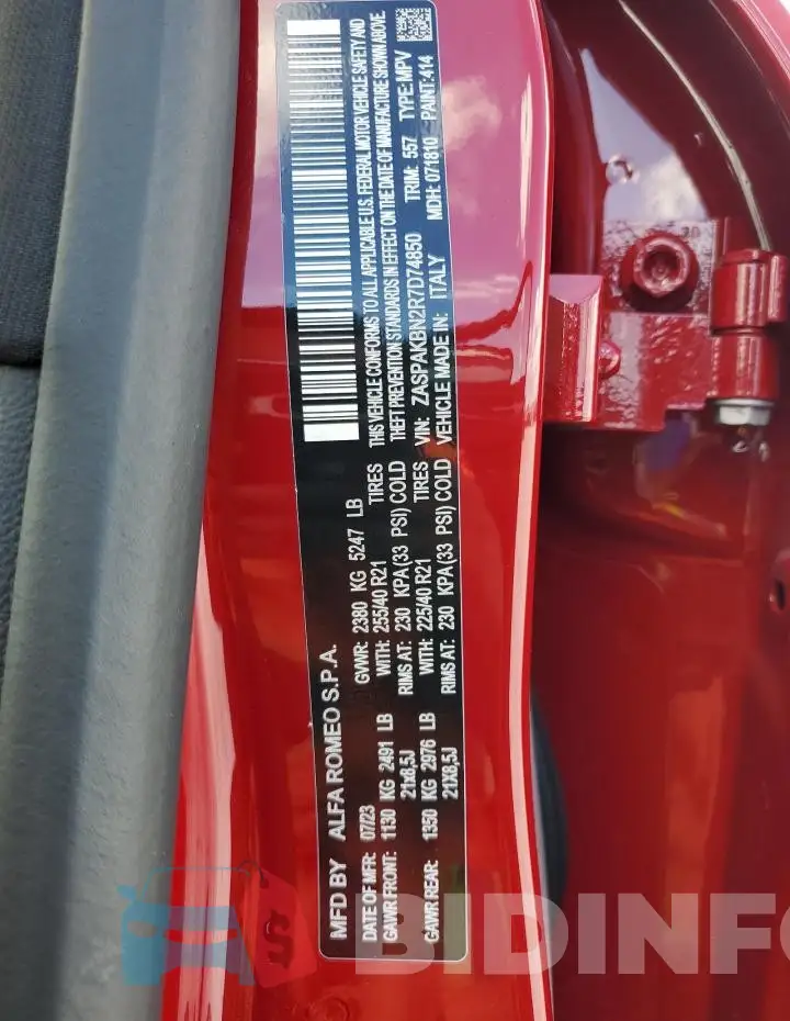 ZASPAKBN2R7D74850 Photo# 13