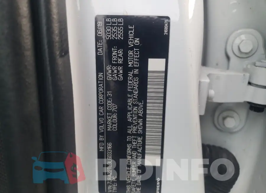 7JRA22TL3LG033166 Photo# 12
